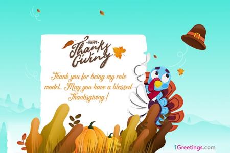 Write Wishes On Happy Thanksgiving Greeting Cards 2019