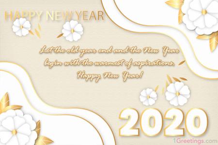 Free New Year Cards - Make Your Own New Year 2020 Cards Online