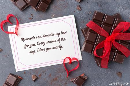 Sweetest Chocolate Love Greeting Cards