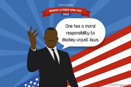 Best Martin Luther King Jr. Day Greetings Cards 2020