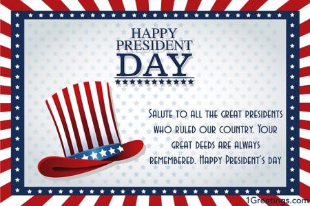 Free President's Day Cards Online for 2020