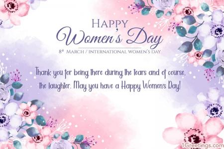 Women's Day Cards - Create Free Printable 8 March Cards Online