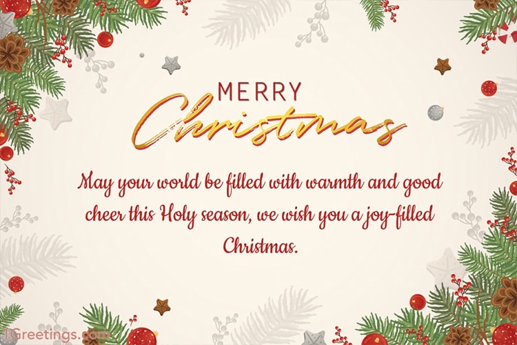 Christmas Card Messages & Wishes Maker Online Free